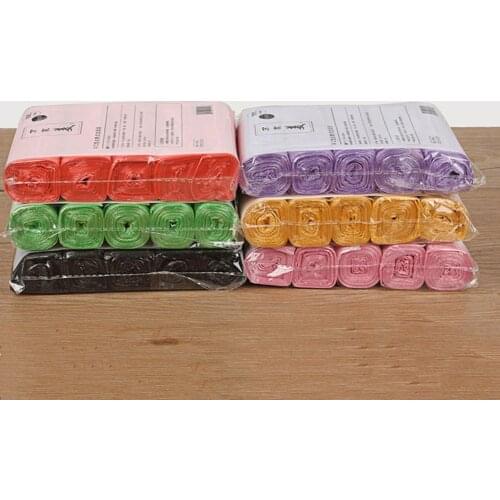 55% Dropshipping!!5 Rolls/Bag Garbage bag disposable large-capacity plastic garbage bag household garbage bag storage