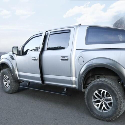 Electric Motor Automatic Switch Closed Running Boards For Ford F150 F-150 2017 2018 2019 2020 21 Side Step Bar Pedals Nerf Bars