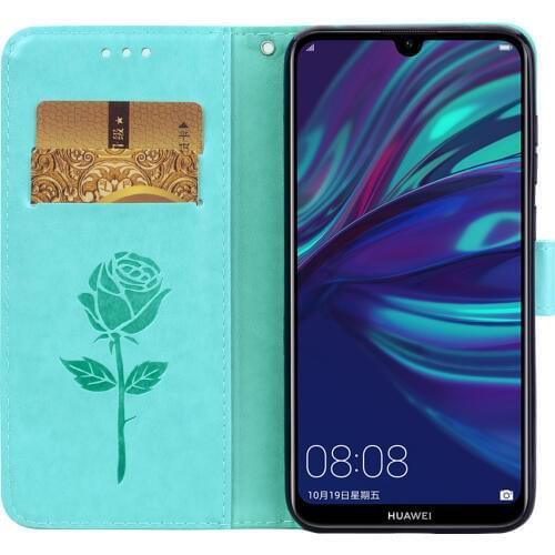 For Huawei Y7 2019 Case PU Leather Card Slots Wallet For huawei Y7 Prime 2019 Case For Huawei Y7 Pro 2019 Cover Flip