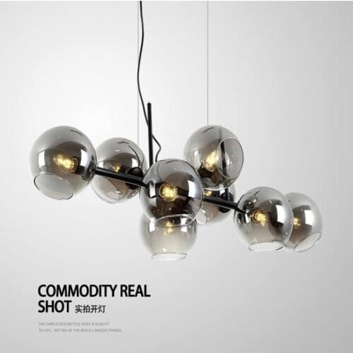 European Novelty Magic Bean Pendant Light Individuality Restaurant Lobby Luxury Bar Cafe Home Decorate Hangning Lamps