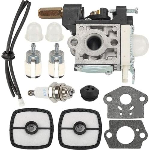 Carburetor for Echo SRM-230 SRM-231 GT-200R SRM-210 SRM-230S SRM-230U Weed Eater Trimmer with Air Filter Tune Up Kit
