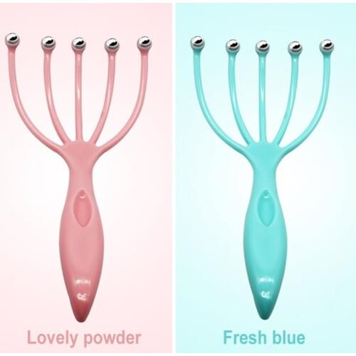 Scalp Head Massager Relaxation Five Finger Body Massager Stress Release Headache