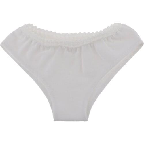 1/3 Scale Fashion White Lace Trim Underwear Briefs For BJD SD Dollfies