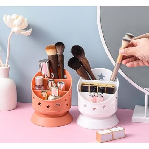 Nordic Desk Organizers Makeup Storage Box Pen Holder Stationery Organizer Organization Containers Household Desktop Decoration