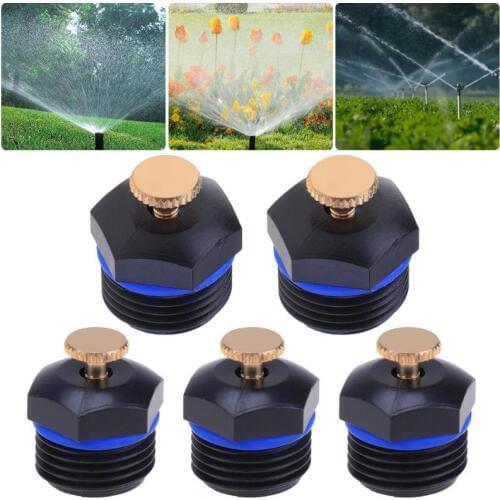 1/2 inch DN15 Thread Garden Sprinklers Plastic Lawn Watering Sprinkler Head for Agriculture Lawn Sprinkler Garden Watering Tools