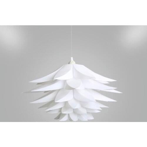 Nordic PVC Lotus Pendant Lights for Living Room Restaurant Color Decoration Hanging Pendant Lamp Bedroom Lighting Fixtures