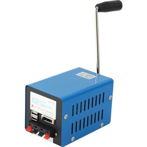 High Power Dynamo Charger Portable Emergency Hand Power Hand Crank USB Charging Emergency Survival Hand Crank Generator