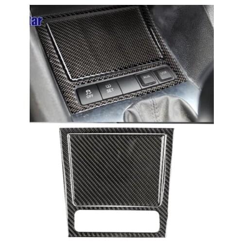 Real Carbon fiber LHD RHD Car interior sticker For volkswagen Scirocco