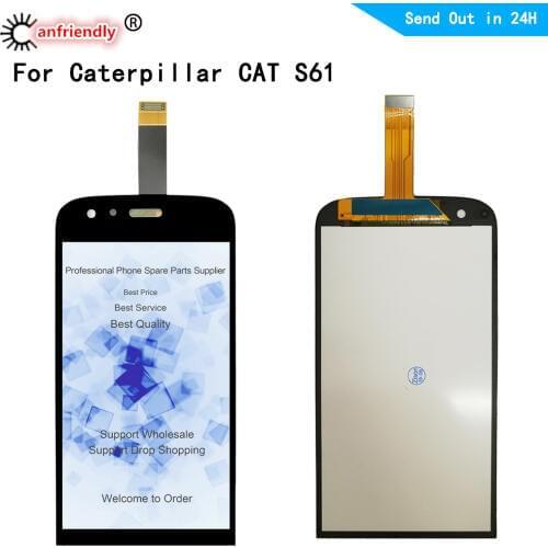 For Cat S61 Display+Touch panel Screen 5.2" LCD Replacement Digitizer Assembly Parts For Caterpillar Cat S61 Phone lcds repair