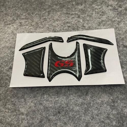 3D motorcycle Carbon-look Upper Triple Yoke Cover Protector Decal sticker Case for BMW R1200GS R 1200 GS 2008-2013