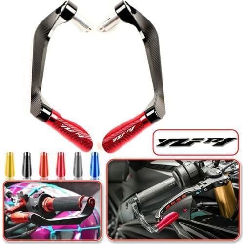 For 1998-2019 Yamaha R1 YZF-R1 YZF1000 Lever Guards Real CNC Aluminum Alloy Hand Guard Motorcycle Brake Protector Rope Handlebar