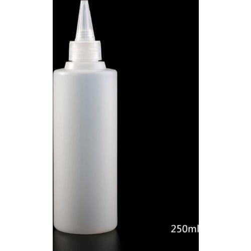 1 Pc High Quality Plastic White 250ML Glue Applicator Squeeze Bottle For Paper Quilling DIY Scrapbooking Paper Craft Tool