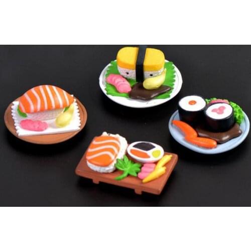 4 Pcs Garden Doll Micro View Cartoon Adorable Ornament Diy Assembly Material Small Ornament Miniature Garden Miniatures Figurine