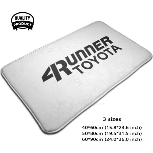 4Runner V 2 Comfortable Door Mat Rug Carpet Foot Pad 4Runner Japan Car Automobile Japanese Offroad Truck