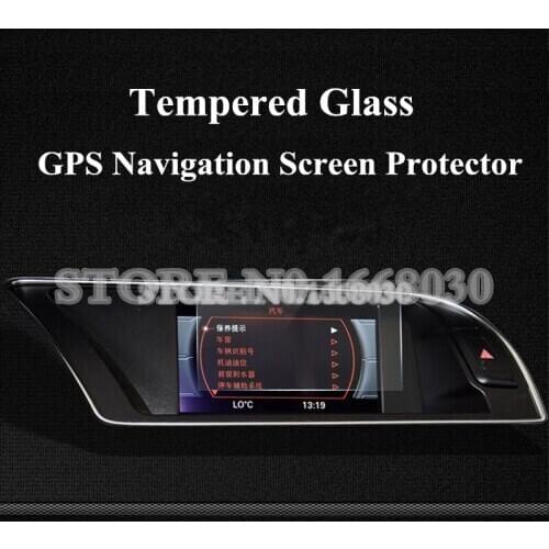 6.5 Inch Tempered Glass GPS Navigation Screen Protector For Audi A4 A5 S4 S5 2008-2015 1pcs Car Decoration