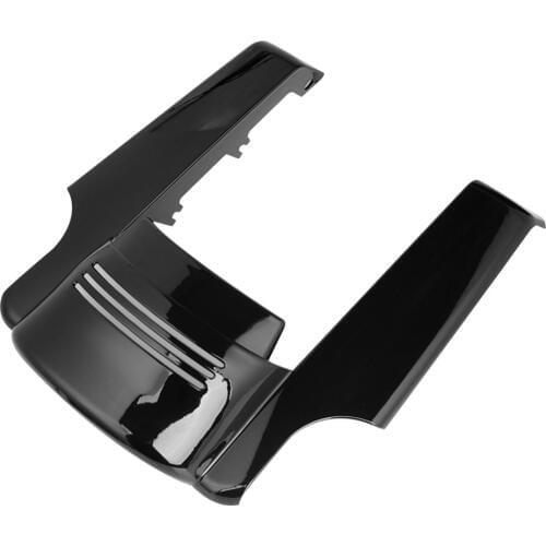 Motorcycle Black 5" Stretched Rear Fender Extension For Harley Touring Street Road Glide Bike 2014-2020 2019 2018