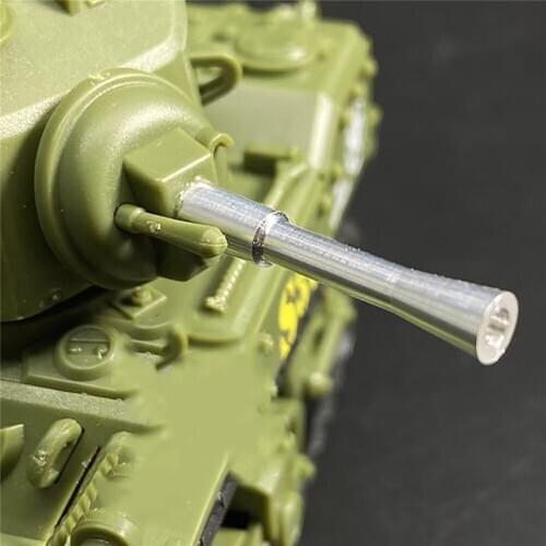 Metal Barrel Decoration Accessories for Meng WWT-012 Q version M5 Stuart Tank Model Upgrade Part