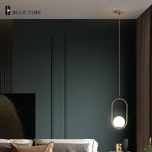 Home Led Pendant Light Modern Indoor Decoration Pendant Lamp For Living Room Bedroom Dining Room Kitchen Chandelier Gold Frame