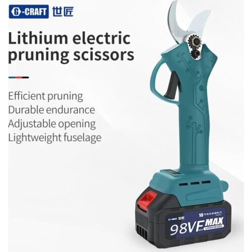 Electric Scissors Cordless Rechargeable Pruning Shears Li-ion Fruit Tree Pruning Machine