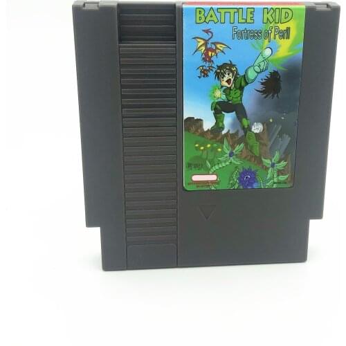 Battle Kid Fortress of Peril USA-NTSC For 8 Bit 72 Pins Video Games Console