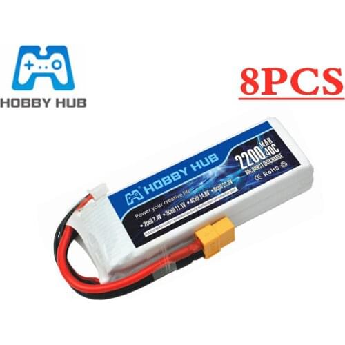803496 11.1v 2200mAh 40C LiPo Battery For RC Car Airplane Helicopter 3S 11.1v Rechargeable Battery XT60/T/JST Plug 8PCS/lot