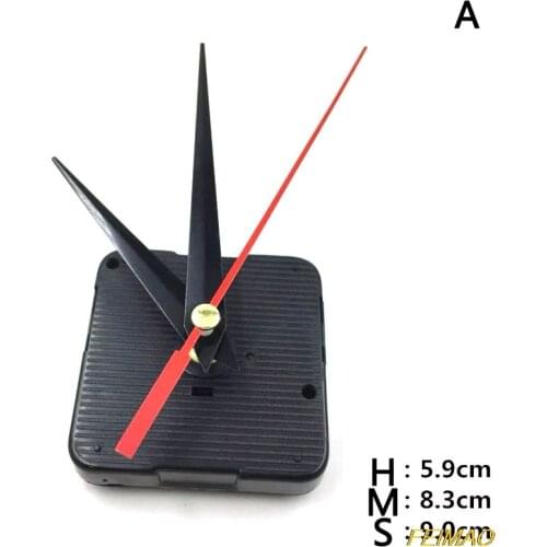 1 set Hanging DIY Quartz repair Movement Clock Mechanism Parts Quartz Watch Silent Wall Clock Movement with needles
