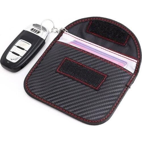 2020 new 2 size home key case RFID Slim Wallets For keys Casual Black Men Car keys organiser anti-theft thin coin purse keychain