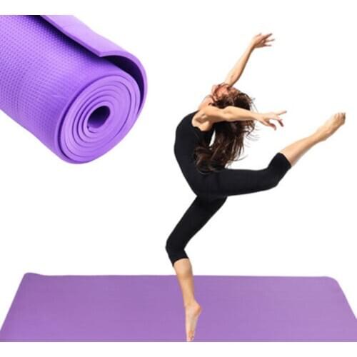 New Extra Thick Non-slip 6mm Yoga Mat Pad Cushion Exercise Fitness Pilates Home Decor Yoga Mats