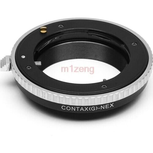 Contax(g)-NEX adapter ring for contax cy g lens to sony E mount a5100 a6000 a6300 a6500 NEX5N/7/6/5R a7 a9 a7r a7s a7r3 camera