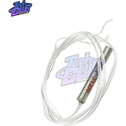PT100 Platinum Resister Temperature Sensor Waterproof Temp Probe -20~450 Celsius Insulated Shielding Fiberglass 50CM