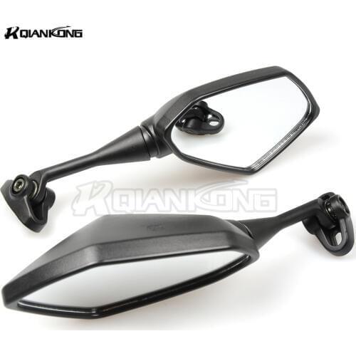 R QIANKONG Motorcycle Scooters Racer Rearview Side View Mirror For YAMAHA FJR1200 FZR250 FZR400 FJR1300 MT07 MT09