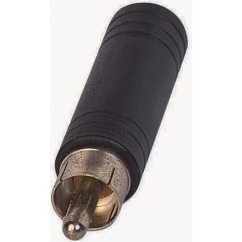 3.5 MM STEREO FEMALE TO/1 RCA MALE