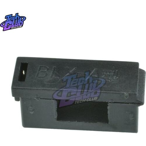 50Pcs BLX-A 5*20MM Black Cylindrical Fuse Mounting Base Seat