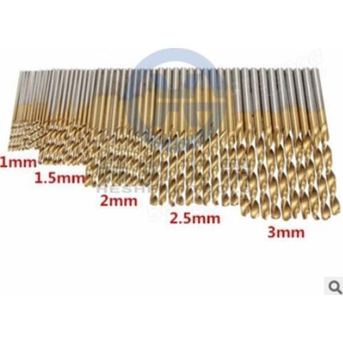 99 pieces high speed steel twist drill metal titanium nitride hole Auto repair tool accessories