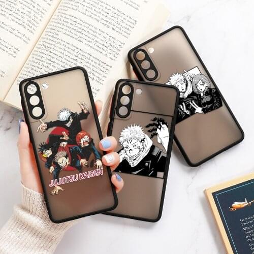 S21 Ultra Case Jujutsu Kaisen Anime Case For Samsung S20 FE Cases For Samsung S20 S10 Plus Note 20 10 Plus 8 9 S9 S8 S10e Cover