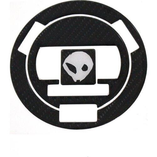 K-SHARPMOTOR K-CGTCP-31 3D Carbon Fiber Tank Gas Cap Pad Filler Cover Sticker Decals Fit BMW S1000RR