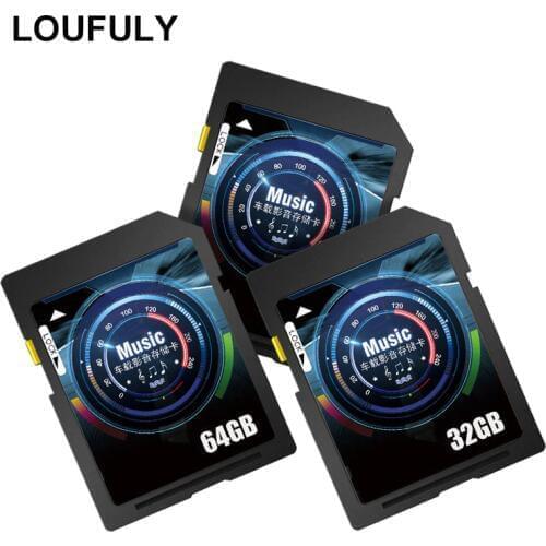 Big 32GB Memory Card SD 128G Camera Video Car 8GB 16GB 32GB 64GB 128GB SD Card For Car Music SLR High Speed