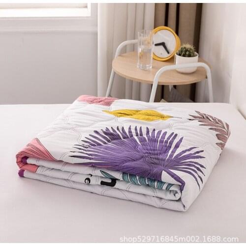 Washed Cotton Summer Air Conditioning Quilt Student Dormitory Cool and Comfortable Skin Core Summer Cool Quilt Home Supplies