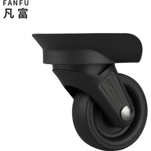 Fashionable suitcase suitcase wheel repair caster wheel parts 360 degree elastic rotation to replace the new wheel of suitcase