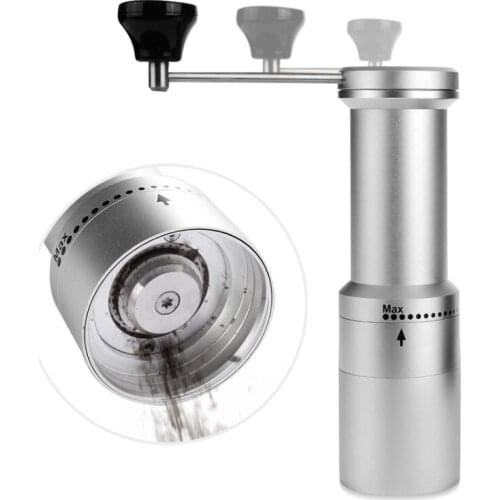 TUTTI Manual Coffee Grinder Drip Coffee Espresso French Press Turkish Brew Hand Mill Core Travel Easy to Carry High Quality