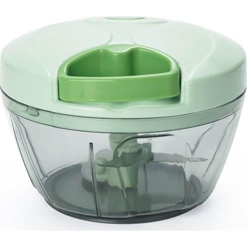 Hand Chopper Manual Rope Food Processor Silcer Shredder Salad Maker Garlic Onion Slicer Cutter Kitchen Tool Mincer Grinder