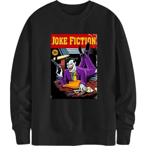 Joke Fiction Hoodies Sweatshirts Men Harajuku Winter O-Neck Clothing Homme Fashion 2020 Pullovers Breathable Supoleron Hombre