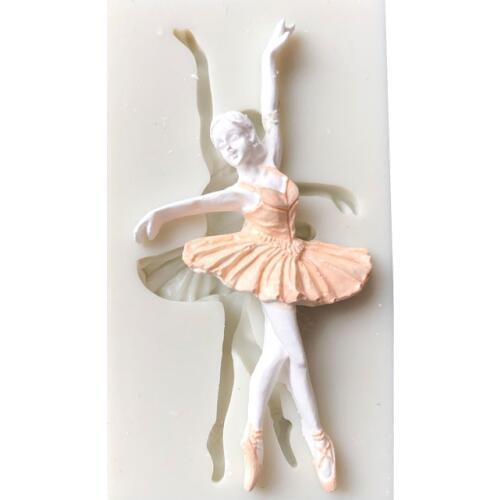 Dancing Girl Silicone Mold Fondant Cake Mold Chocolate Fudge Tool K067