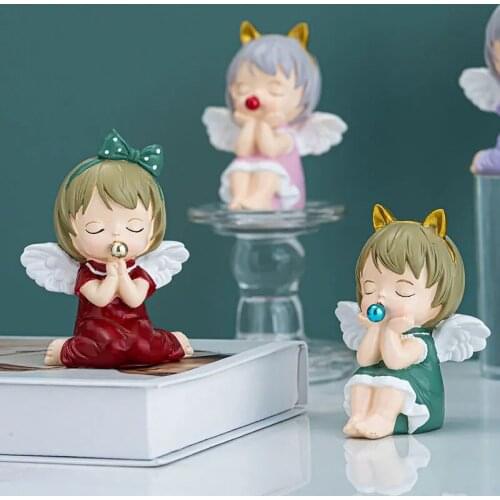 Nordic Cute Bubble Girls Ornaments Light Luxury Home Living Room TV Cabinet Decorations Wedding Gifts for Women Birthday Gifts