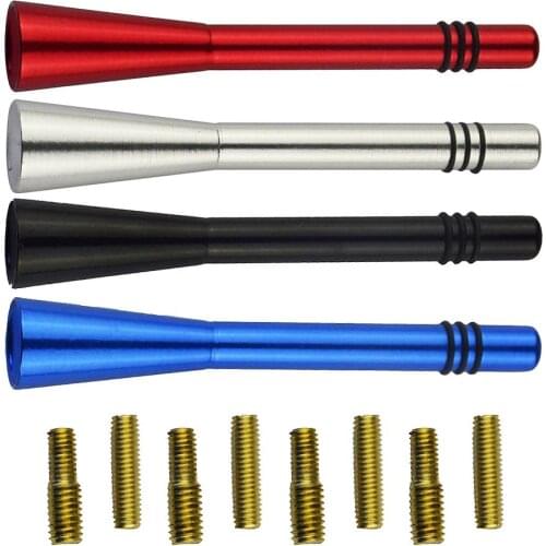 Universal Aluminum Car Roof Radio Antenna AM FM Aerial Car Modified Antenna Car Signal Amplifier Antenna Car Styling Accessories