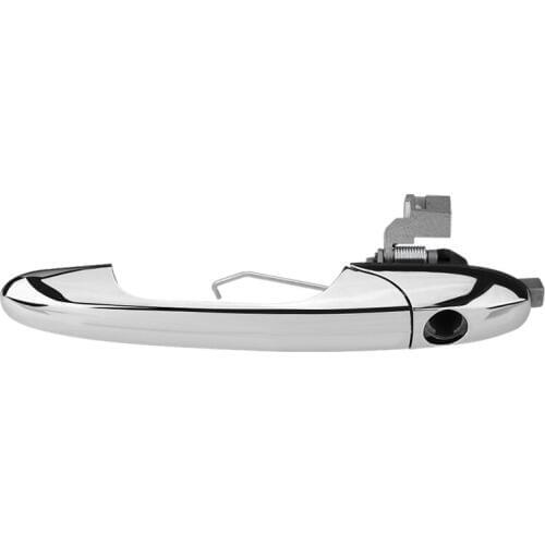 External Chrome-Plated Outer Door Handle for Fiat 500 2012-2018 735592014 (Left Driver Side Handle)