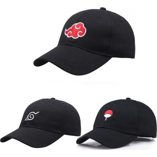 Japan Anime Sasuke Akatsuki Hat Cartoon Cute Cosplay Costumes Accessories Baseball Cap Sunhat Fancy Comicon Gift