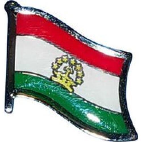 Tajikistan country flag lapel pin badge+Iron plated brass+paints+epoxy+butterfly back button-Free shipping(350 pcs/lot)
