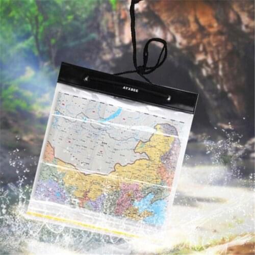 New Outdoor Camping Covers Storage Case Dry Bag Hiking Clear Map 1Pc Waterproof
