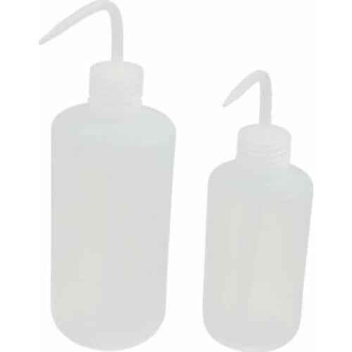 2Pcs 250ml/500ml LDPE Economy Wash Bottles Squeeze Bottles Label Tattoo